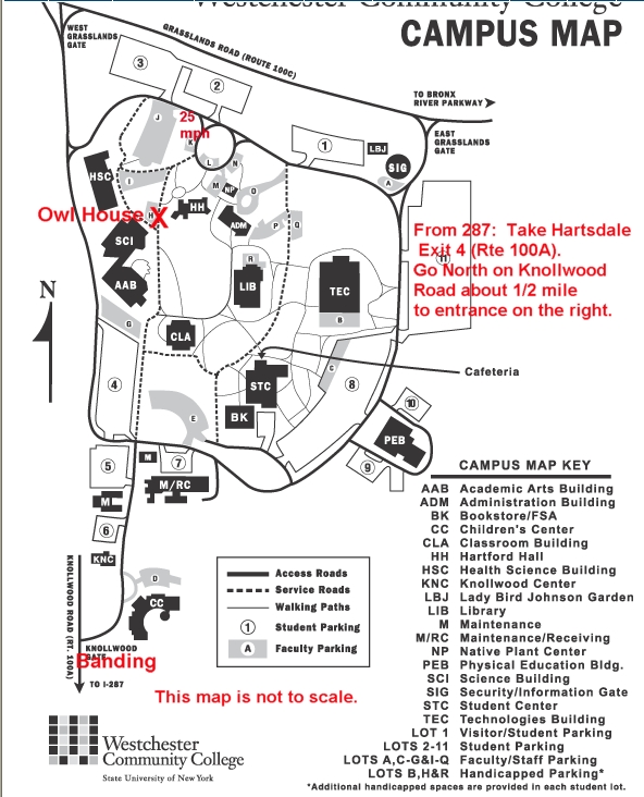 Westchester Community College Campus Map Map Vector