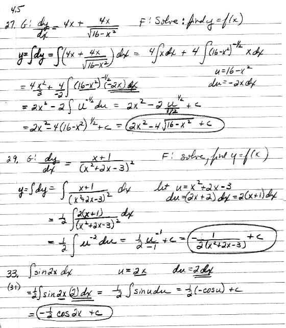 4.5 substitution