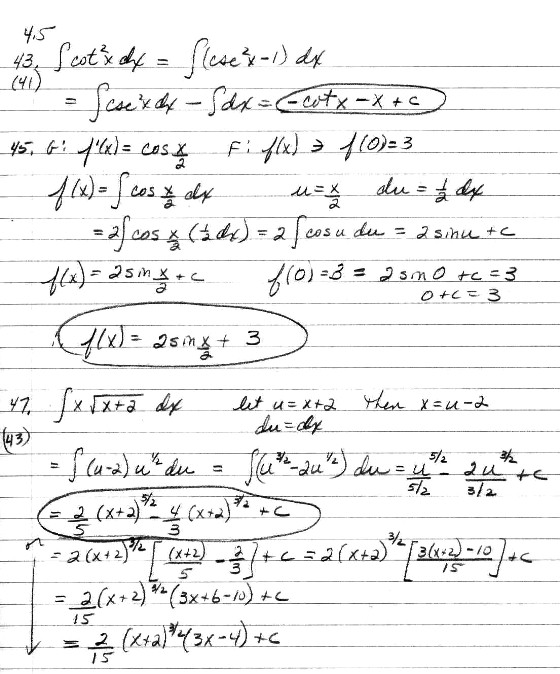 4.5 Substitution