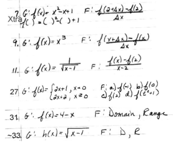 Functions Questions - 1