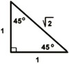 45-45-90 triangle