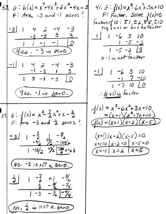 PreCalc HW Ch3.3