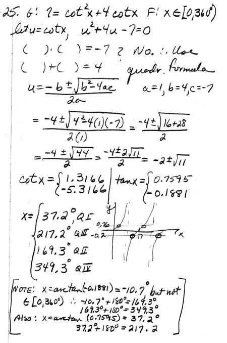 Solving Trig Equations