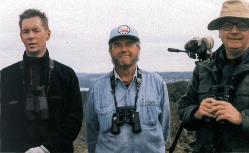 Paddy at the Center with Vince and Hugh
