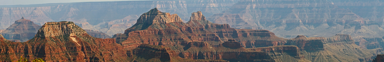Grand Canyon from the North Rim, July 2013